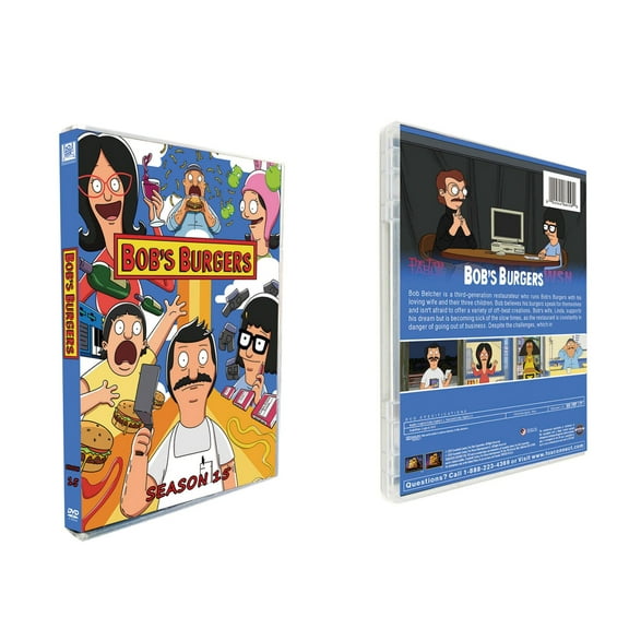 Box Set New Bob's Burgers Complete Season 15 (DVD, 4-Disc) Sealed Free Ship