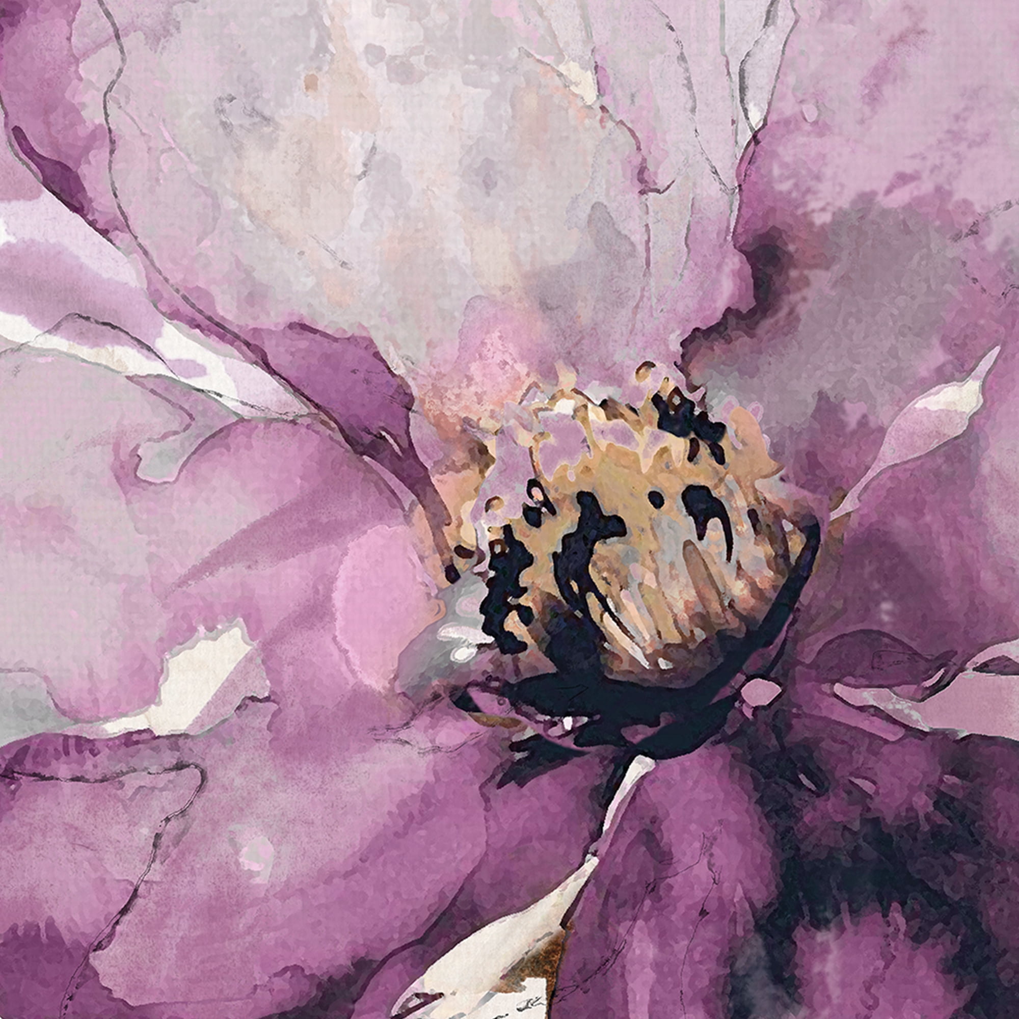 Floral Wash I & II by Tania Bello Set of Canvas Art Prints