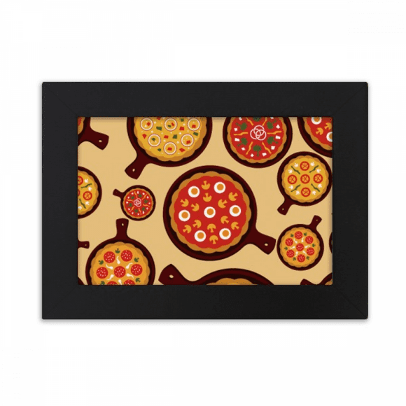 Pizza Italy Tomato Foods Peppers Desktop Photo Frame Ornaments Picture Art Painting