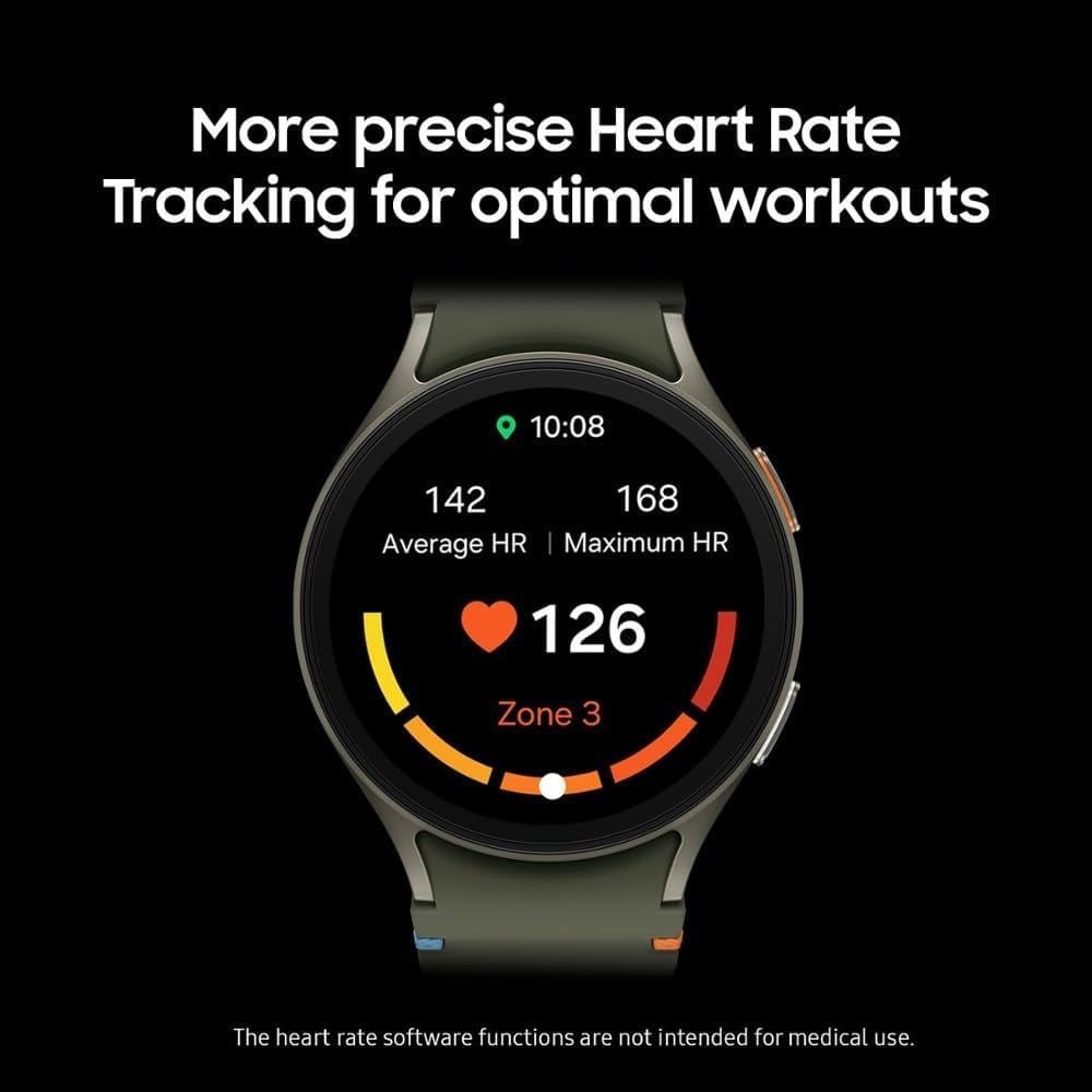 Samsung Galaxy Watch 7 SM-L310N (44mm) Wi-Fi Version, AI-ready, Bluetooth Wellness Tips and Health & Fitness Tracking - Latin Specs (Silver, 44 mm)