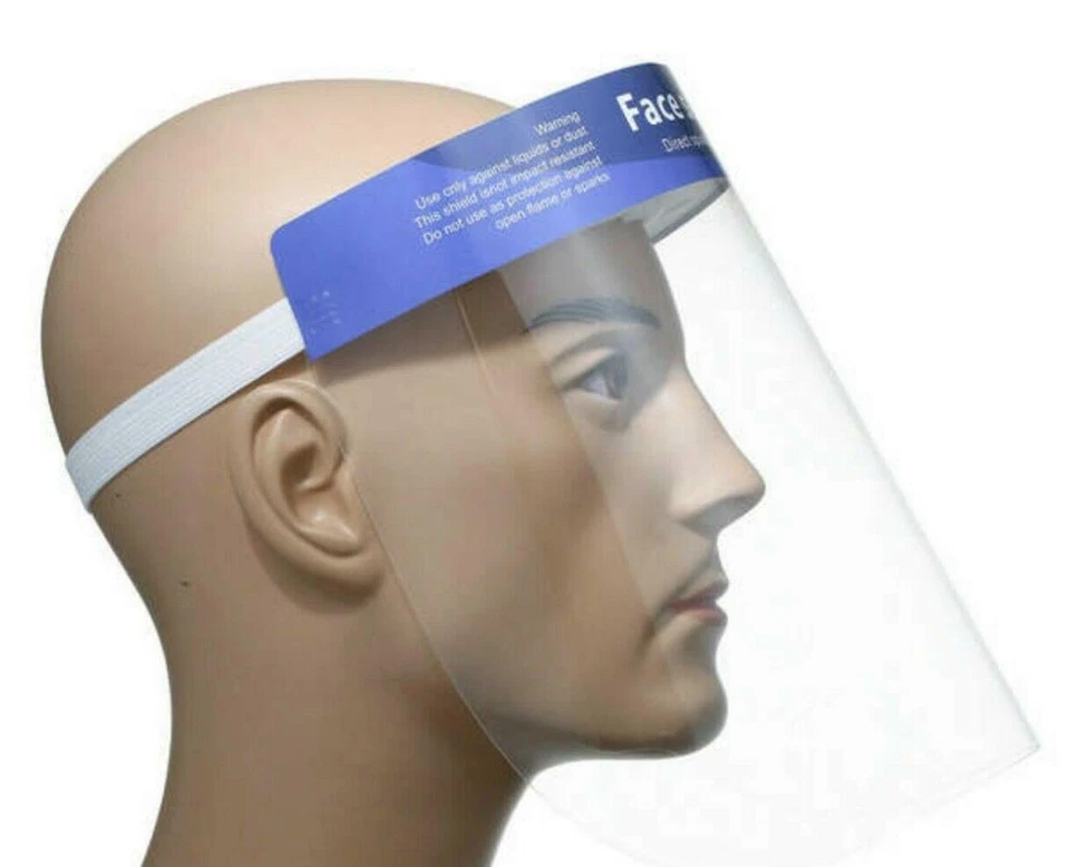 CIRCLE- 5Pcs Safety Full Face Shield Reusable Washable Protection Cover Face Mask