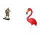 thumbnail image 5 of Figura de escritorio,Estatua de caballero,artesanía artística,coleccionable,escritorio,oficina,Estatua de estaca de jardín,Adorno de jardín con forma de flamenco,estaca para césped,patio o, 5 of 8