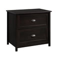 thumbnail image 4 of Sauder County Line 2-Drawer Lateral File Cabinet, Estate Black Finish, 4 of 13