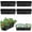 Black, variant on Self Watering Rectangular Planter Box 16x4.4 Inch with Drainage Holes and Saucer, Large Indoor Window Sill Pot for Succulents Herbs Flowers, Light Grey