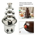 thumbnail image 3 of Chocolate Fountain Machine, Chocolate Fountain Easy To Clean 4 Tier  for Restaurants, 3 of 7