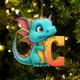 thumbnail image 1 of Christmas Acrylic 26 Letter Dinosaur Pendant Letter Dinosaur Party Decoration Pendant, 1 of 4