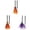 Multicolor, variant on 1Pcs Witch Stick, Orange Tulle Jack O Lantern Embellished Halloween Witch Broom, 31.49in Detachable Cosplay Witch Broom for Harvest Fall Gathering Mantel Display Halloween Costume Accessory