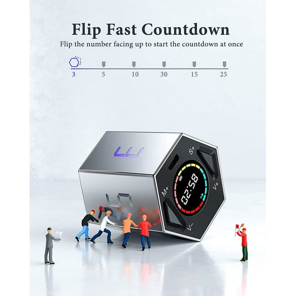 Led Kitchen Ticktime Electronic Digital Magnetic Countdown Timer