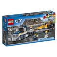 thumbnail image 1 of LEGO City Great Vehicles Dragster Transporter (60151), 1 of 2