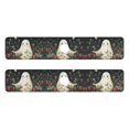 thumbnail image 7 of Yayeee Faucet Mat for Kitchen Sink 30" Diatomite Long Splash Guard Pad, Happy Ghost, 2 Pack, 7 of 7