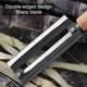thumbnail image 3 of Sugarcane Peeler, Pineapple Peeler, Carbon Steel Sugarcane Cutter with Wooden Handle, 3 of 4