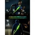 thumbnail image 4 of LED Reflective Belt Sash for Walking At Night,Rechargeable Light Up Running Runners Walkers,Blue, 4 of 10