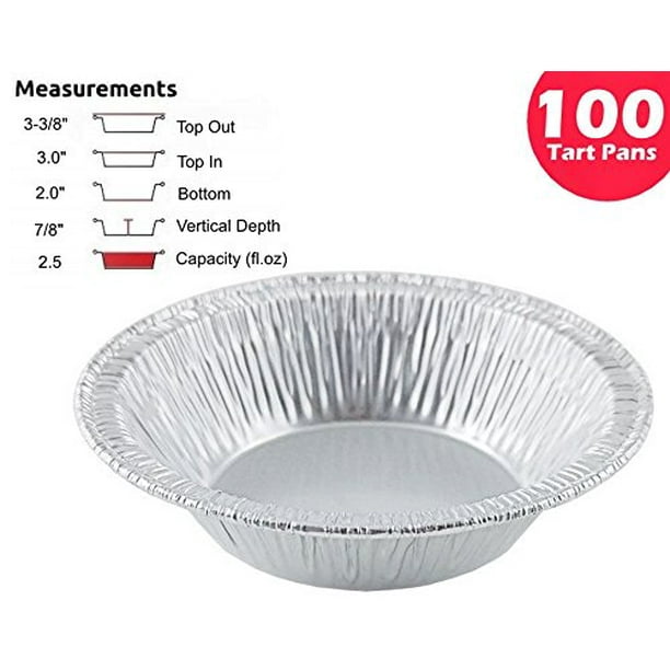 Mini Pie Tins Disposable Walmart