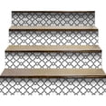 thumbnail image 4 of 6" X 6" Black and White Prism Peel and Stick Removable Tiles, 4 of 9