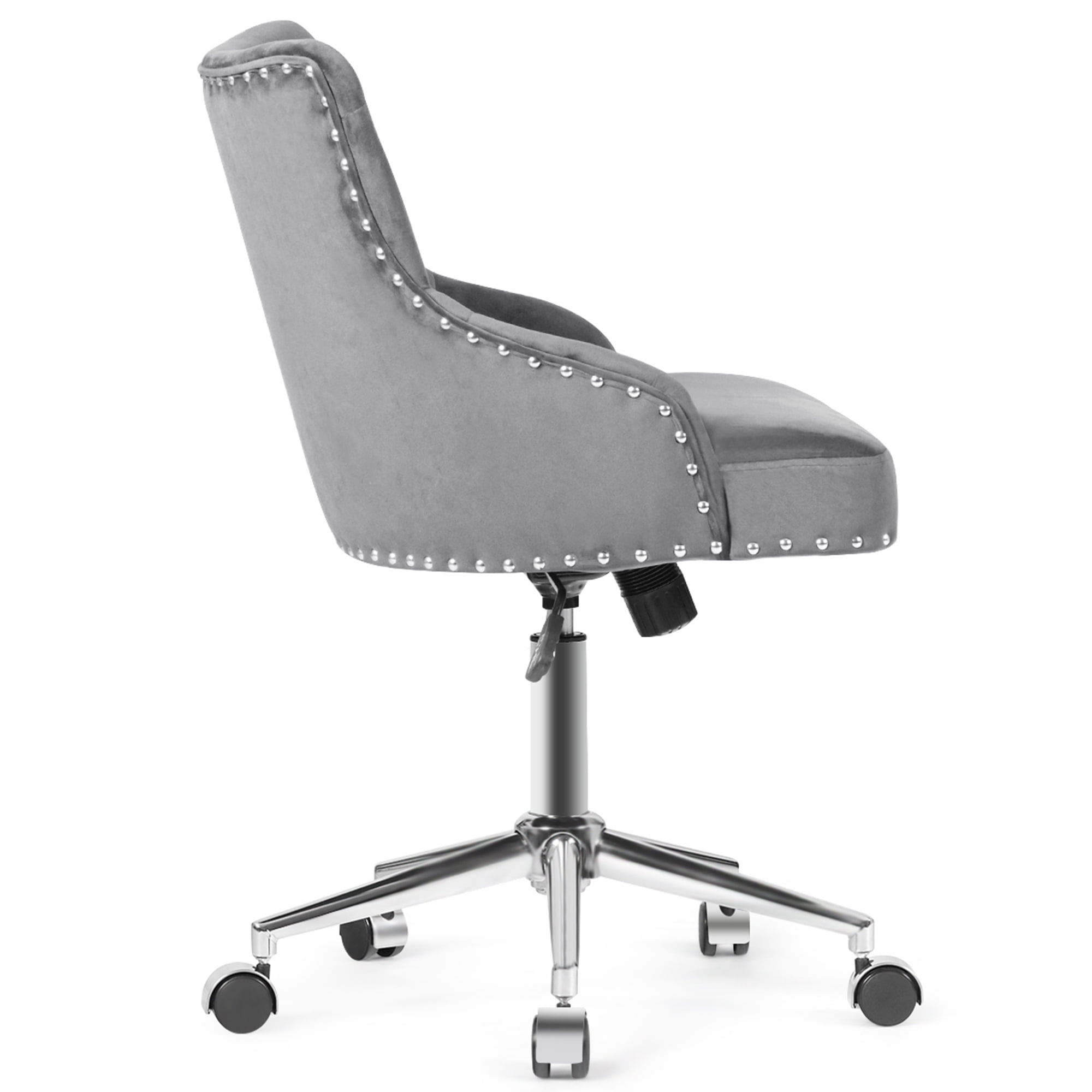 Crushed velvet computer chair discount