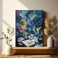 thumbnail image 6 of Surreal Jellyfish Canvas Print Wall Art for Living Room Office Study Hotel Creative Gift, 6 of 8