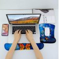thumbnail image 4 of RICHEN Keyboard Wrist Rest Pad and Mouse Wrist Rest Support Mouse Pad Set,Durable & Comfortable & Lightweight for Easy Typing & Pain Relief-Ergonomic Support (Colorful Butterflies), 4 of 15
