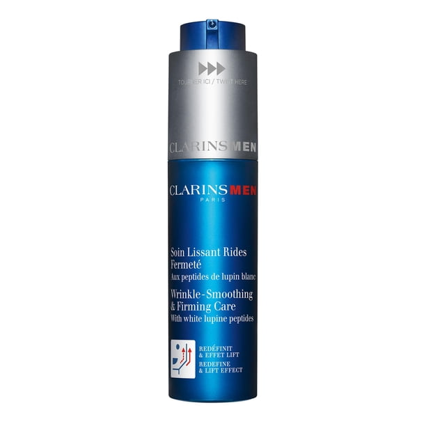 Crema hidratante ClarinsMen, suavizante y reafirmante de arrugas, 50 ml