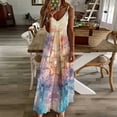 thumbnail image 3 of Kaleidoscope Mandala Colorful Floral Boho Design Sleeveless Dress Woman Fashion Long Dresses Women's Summer Suit Dress 2025, 3 of 7