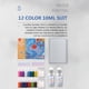thumbnail image 1 of Pigmento para Dibujo Agua Base onlyliua 12 Colores 10 Ml Herramienta para Pintar Sombras En Agua, 1 of 7