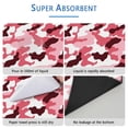 thumbnail image 4 of Absorbency Layer Dog Pads, Washable Reusable Pee Pads for Effective Puppy Training, 24" x35" (Texture/leopard /Geometry), 4 of 8