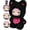 Black Cat, variant on Nommi Blind Box Opened Plush Doll Nommi Loveliness Never Ends Series Confirmed Kawaii Plushie Charm Doll Cute Xmas Collectible Birthday Gift (Coffee Bear)