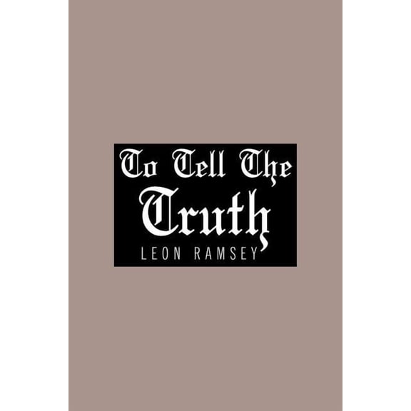 To Tell The Truth