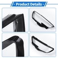 thumbnail image 4 of Cubierta de Lente de Faro Unique Bargains Cubierta de Lente Claro para Audi A3 2016-2020 Negro, Claro PC 1 Pc Frontal Derecho, 4 of 6