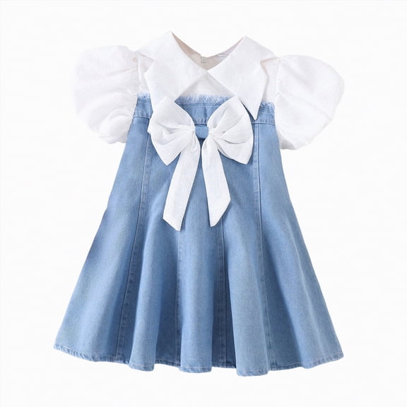 JUMEYU Girls Tutu Dress Baby Girls Pageant Lace Embroidery Dresses Toddler Dress 2T 3T (White,2-3 Years)