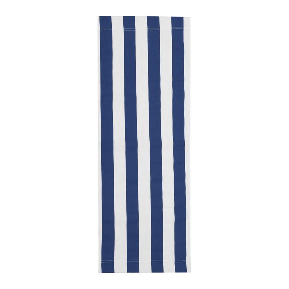 Uxcell 45 x 17" Tela de Reemplazo para Silla de Playa para Camping, Patio, Playa, Azul, Blanco