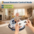 thumbnail image 4 of Ride on Electric Bumper Car for Kids & Toddlers, 12V Ride on Car with Remote Control, Safe 360° Spin Electric Bumper Car with Lights & Music, Toddler Toys Gift for Ages 1-5, 4 of 8