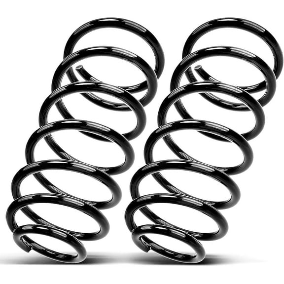 A-Premium 2Pcs Front Suspension Coil Spring Set Compatible with Volkswagen Jetta Golf 1996 1997 1998 1999 2.0L, Driver and Passenger Side