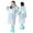 Light Blue, variant on Gelikeya Boys Girls Rain Jacket 4-9 Years Waterproof Solid Color Lightweight Raincoat Hooded Poncho for Wet Weather (Light Blue, 4-9 Years)