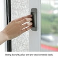 thumbnail image 4 of Cateissary Tiradores de armario de 2 piezas, tirador de cajón autoadhesivo, repuesto de plástico para muebles, armario, accesorios de tocador, Conjuntos de muebles de dormitorio Gris, 4 of 6