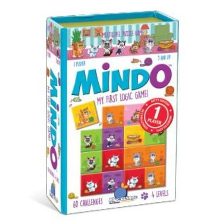 Mindo Cat Children's Logic Brainteaser Board Game Blue Orange Games (Best Logic Games For Android)
