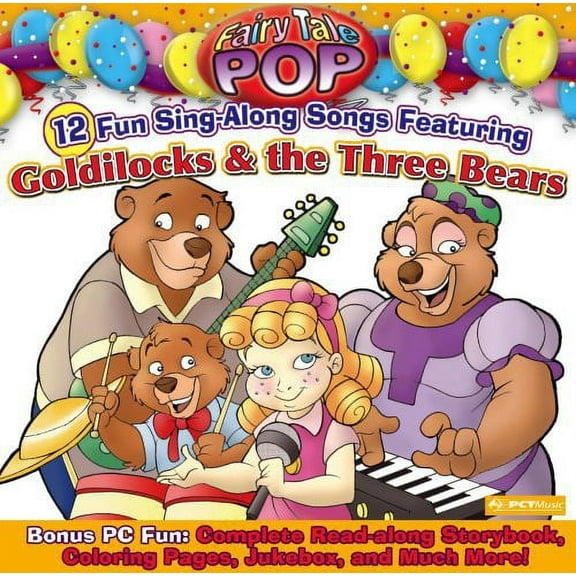 Fairy Tale Pop - Goldilocks and The Three Bears - Kids & Family - CD