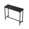 thumbnail image 4 of Tcbosik 43 inch Bar Table, Counter Height Pub Table with Metal Frame for Kitchen, Dining Room, Black, 4 of 5