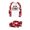Red, variant on Christmas Pajamas for Family Add Festive Atmosphere Family Christmas Pajamas Matching Sets PJ's Sleepwear Printed Top and Plaid Pants with Pockets Family Christmas Pajamas Matching Sets