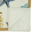 thumbnail image 3 of Fennco Styles Coastal Sea Life Cotton Table Runner 16" W x 72" L - Navy Blue Octopus & Sea Star Nautical Table Cover for Everyday Use, Family Gathering, Banquets, and Special Occasions, 3 of 3