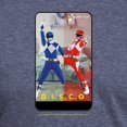 thumbnail image 3 of CafePress - Power Rangers Disco Men's Deluxe T Shirt - Mens Tri-blend T-Shirt, 3 of 4