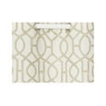 thumbnail image 3 of Mainstays Fretwork Window Curtain Panel Pair, 60" X 84", Brown, 3 of 7