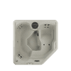 Lifesmart Sereno Hot Tub Spa, 22 Jets, LED lights, Seats 4 – Sand/Espresso