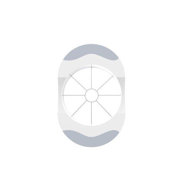 Core Kitchen 6009861 Gray ABS & Stainless Steel Apple Slicer