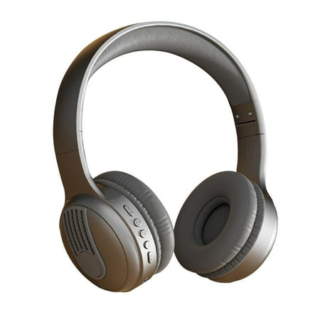 JOGZMZ Wireless Bluetooth Headphones Over Ear with RGB Light and Mic 8 Hours of Use Foldable Headset
