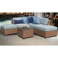 thumbnail image 3 of TK Classics Laguna Wicker 6 Piece Patio Conversation Set with 2 Sets of Cushion Covers, 3 of 3