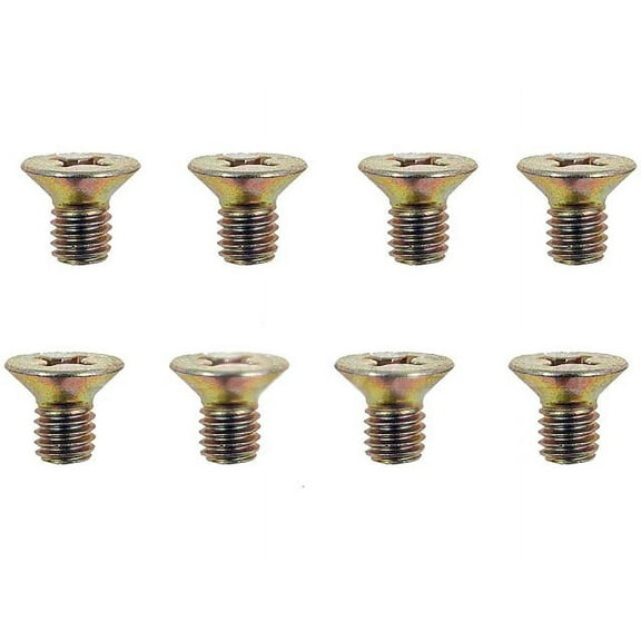 Brake Rotor Set Screw - Compatible with 1985 - 2001 Honda Prelude 1986 1987 1988 1989 1990 1991 1992 1993 1994 1995 1996 1997 1998 1999 2000