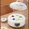 thumbnail image 6 of Compact Automatic Yogurt Maker for Homemade Greek & Natto Fermentation, Digital Control with 8 Glass Jars, Healthy Probiotic Kitchen Appliance for Families | B KTFgvq, 6 of 7