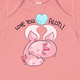 thumbnail image 4 of Inktastic Love You Alotl Cute Axolotl Valentines Boys or Girls Baby Bodysuit, 4 of 5