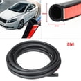 thumbnail image 2 of Car Rubber 8M Small D Shape Hollow Seal Strip Weatherstrip Self Adhesion Sticker, 2 of 4