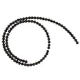 thumbnail image 2 of Cuentas Redondas Piedra Natural Hugo de piedras preciosas sueltas negra para accesorios de joyería DIY, 2 of 10
